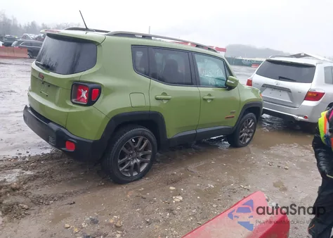 2016 Jeep Renegade 75Th Anniversary из США, поврежденный, VIN ZACCJBBW3GPE05636
